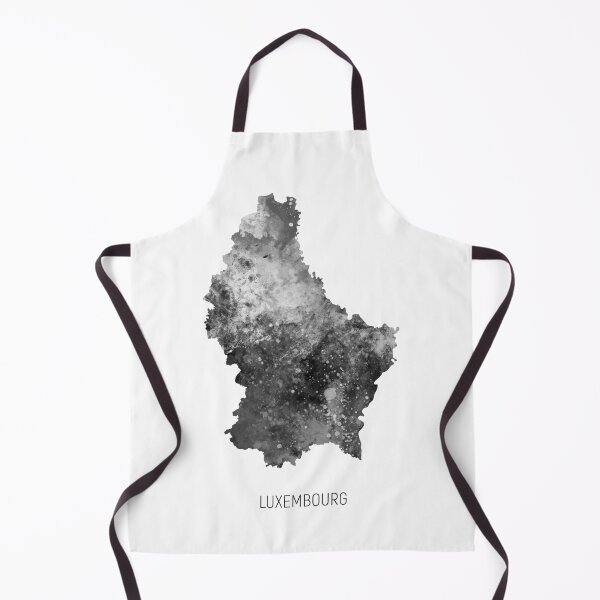 Item preview, Luxembourg Watercolor Map designed and sold by ArtPrints.