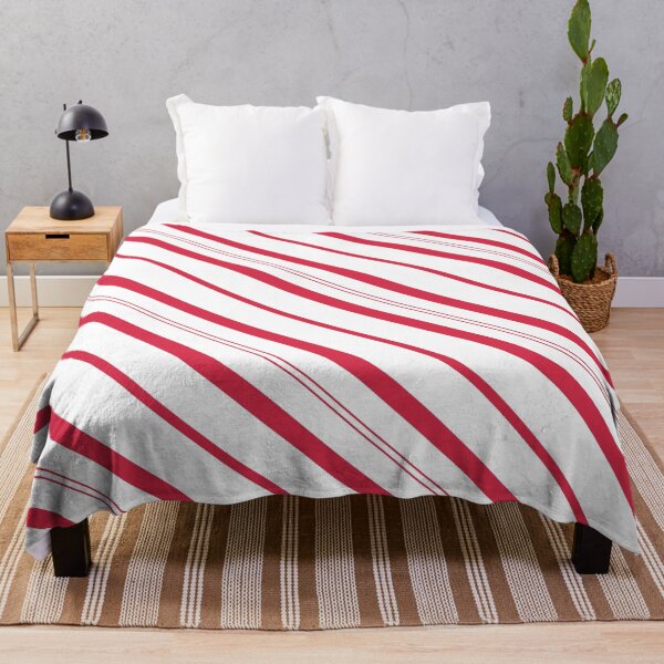 Item preview, ♡ White and Red Candy Cane Stripes ♡ designed and sold by maskOme.