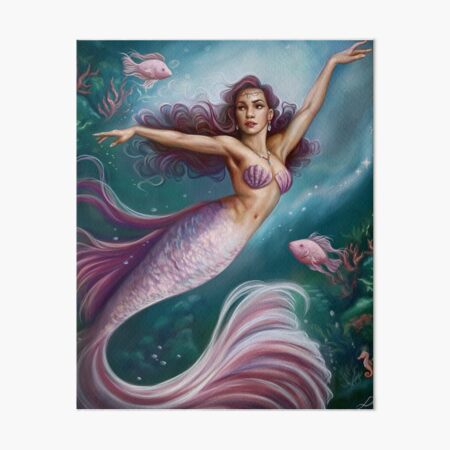 Item preview, Purple Mermaid  designed and sold by dim-draws.