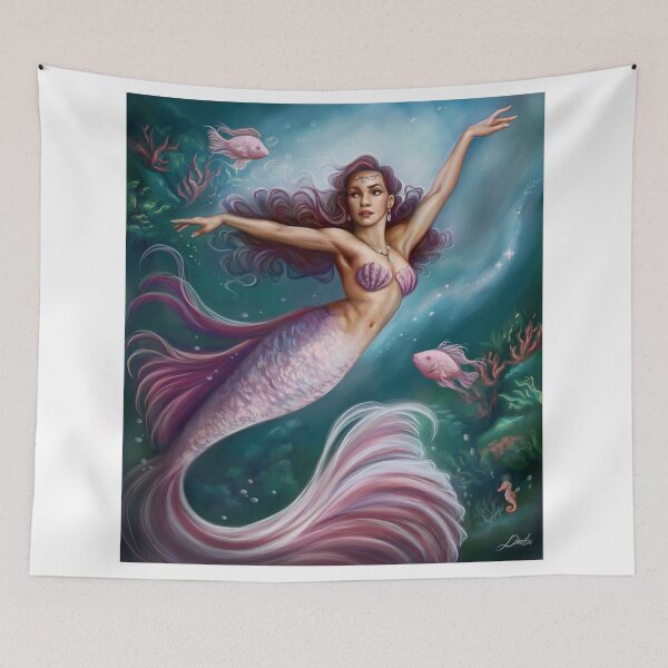 Item preview, Purple Mermaid  designed and sold by dim-draws.