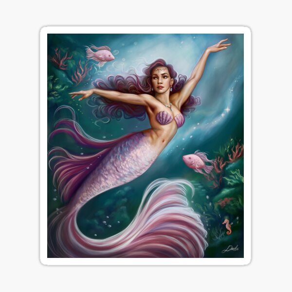 Item preview, Purple Mermaid  designed and sold by dim-draws.
