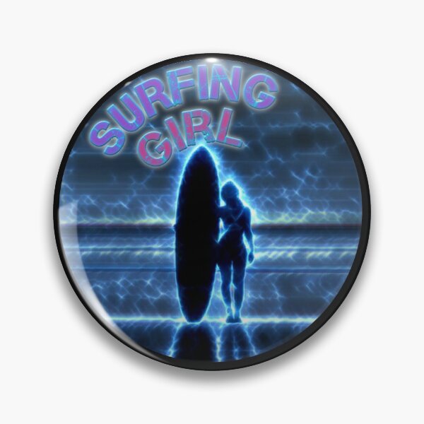 Item preview, Surfing girl designed and sold by NandoArtDesign.
