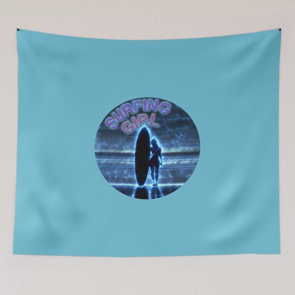 Item preview, Surfing girl designed and sold by NandoArtDesign.
