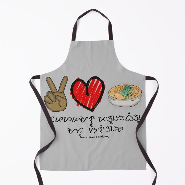 Item preview, Baybayin - Kapayapaan, Pag-ibig at Sinigang (Peace, Love and Sinigang) designed and sold by mslam0000g.