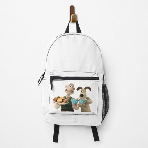 Wallace and Gromit drinking tea Backpack