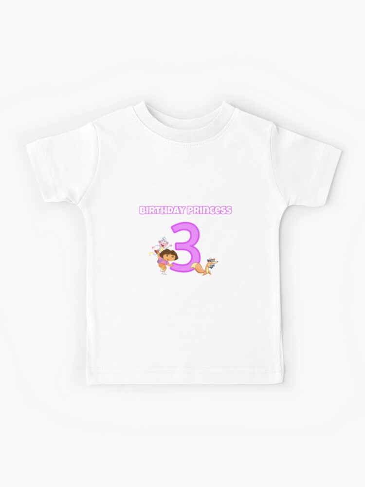 dora birthday shirt