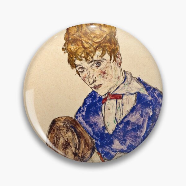 Item preview, Egon Schiele - Portrait Of The Artists Wife Seated, Holding Her Right Leg 1917 designed and sold by artcenter.