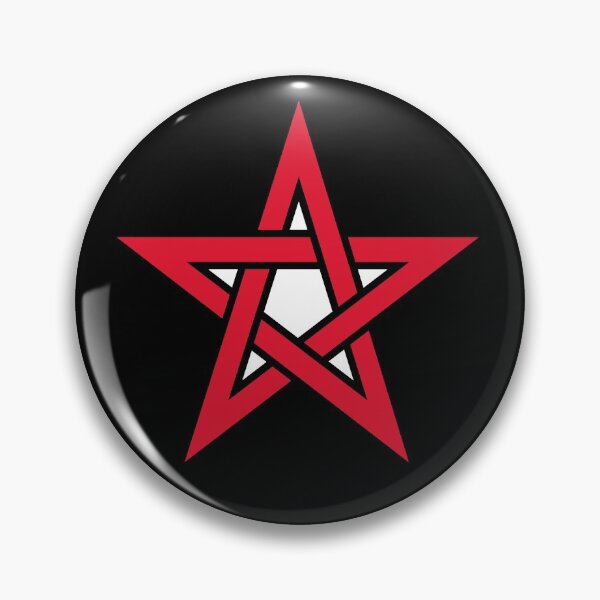 Item preview, Red Upright Pentacle Pentagram Witchcraft And Wicca designed and sold by darknessjeff86.