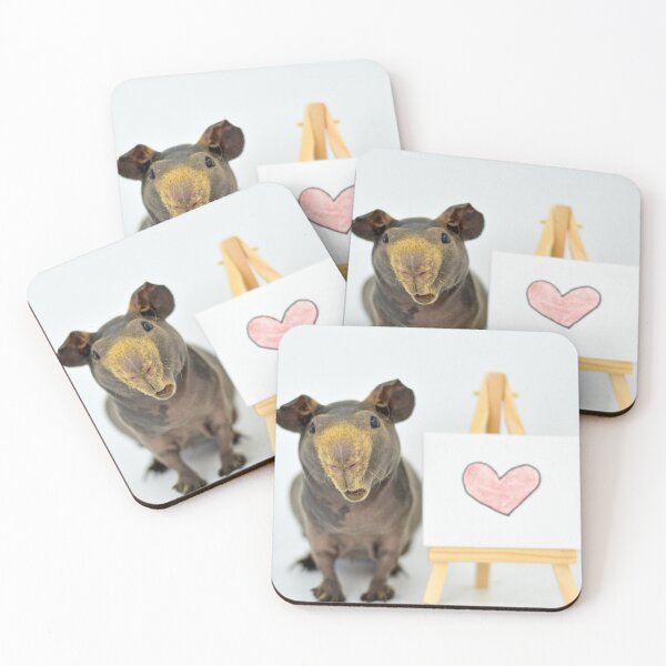 Item preview, Skinny Pig Love  designed and sold by Bogglesandboops.