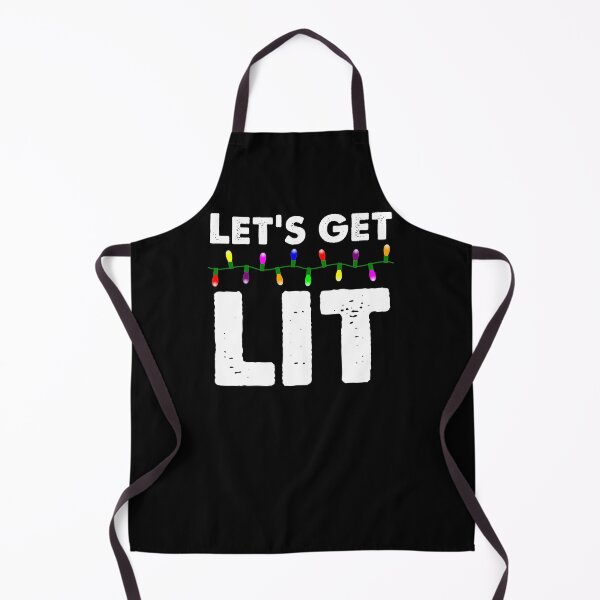 Item preview, Let's Get Lit Funny Ugly Christmas Party Holiday designed and sold by nikkidawn74.