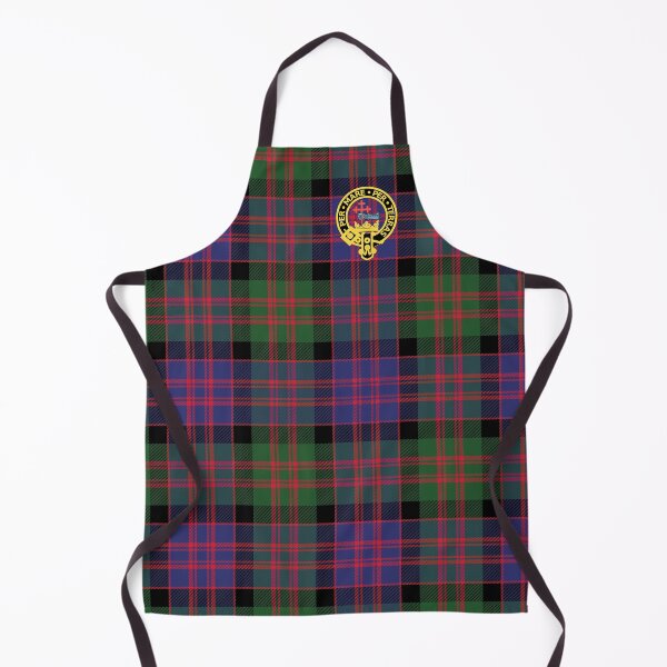 Artikelvorschau, Der McDonald und MacDonald Clan Tartan mit Abzeichen von Faelee entworfen und verkauft von Faelee.