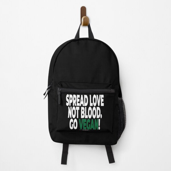 Item preview, Spread love not blood. Go vegan! - Vegan Activist Graphics #takingblindfoldsoff 90 designed and sold by blindfoldsoff.