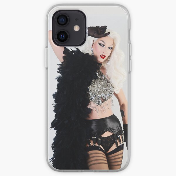 Pinup Showgirl Drag Queen Violet Chachki - by Miss Missy Photography iPhone Soft Case