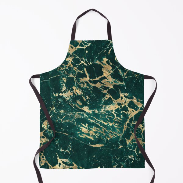Item preview, Teal And Gold Malachite Faux Marble I designed and sold by MysticMarble.