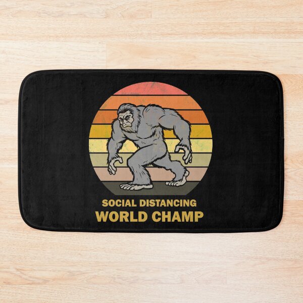 Item preview, Bigfoot Social Distancing World Champ designed and sold by ValentinaHramov.
