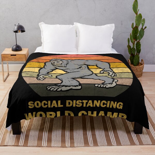 Item preview, Bigfoot Social Distancing World Champ designed and sold by ValentinaHramov.