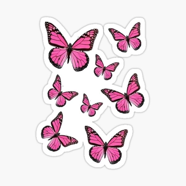 68 Redbubble Stickers Aesthetic Pink | Nuage Detoiles
