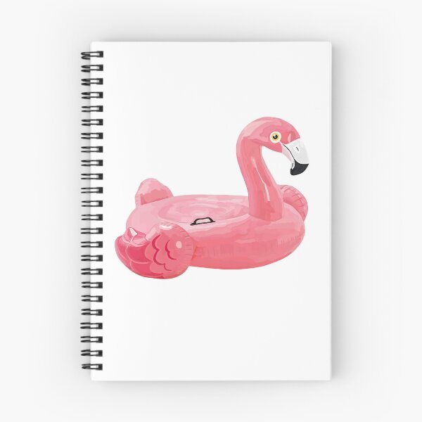 Item preview, Inflatable Pink Flamingo Summer Fun  designed and sold by MollyJaneArt.