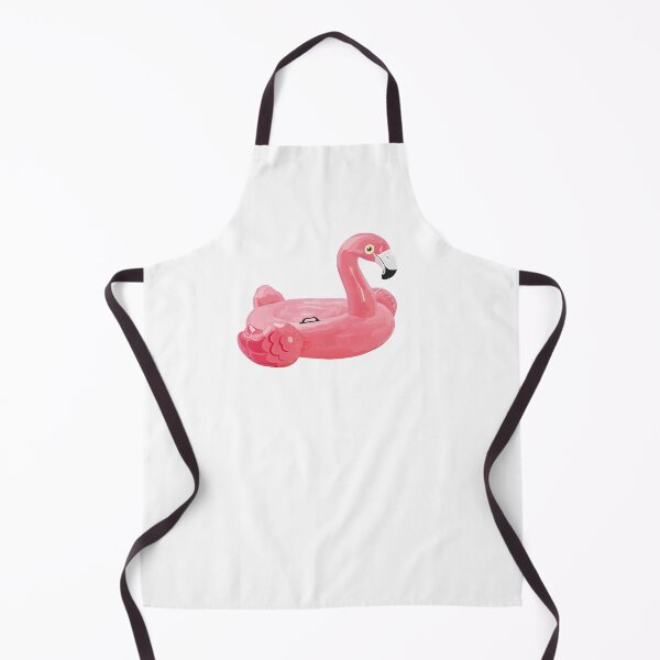 Item preview, Inflatable Pink Flamingo Summer Fun designed and sold by MollyJaneArt.