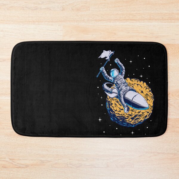 Item preview, Astronauts flying with rockets designed and sold by teenlabel.
