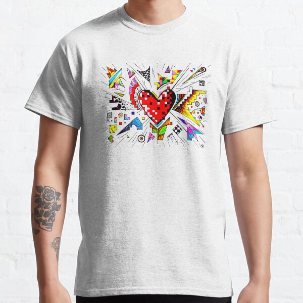 Heart Doodle Classic T-Shirt