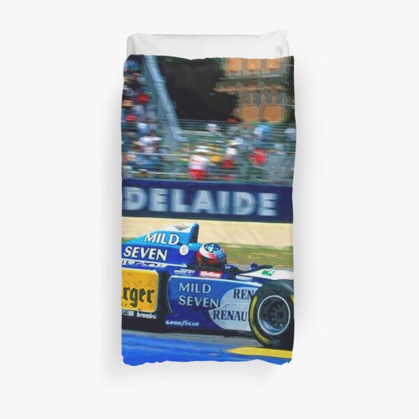 Michael Schumacher compitiendo con el Benetton Renault en Adelaide Funda nórdica