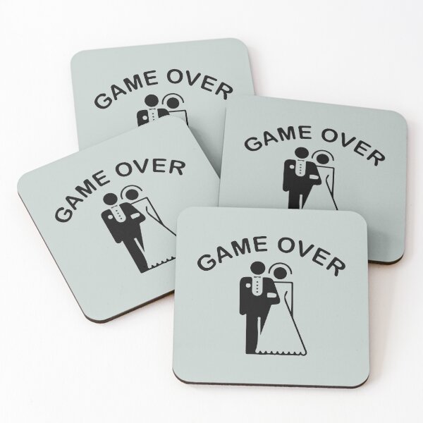 Item preview, Game Over - Funny bride Gift designed and sold by Teenation9.
