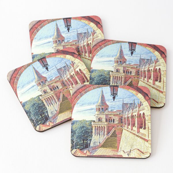 Item preview, Budapest Fishermans Bastion designed and sold by Maksym’s .