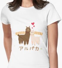Alpaca Women's Fitted T-Shirt