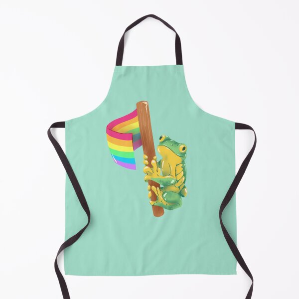 Item preview, Frog Says Gay Rights! designed and sold by Lamasia Creations.