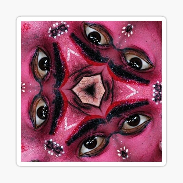 The eye of all seeing Sticker