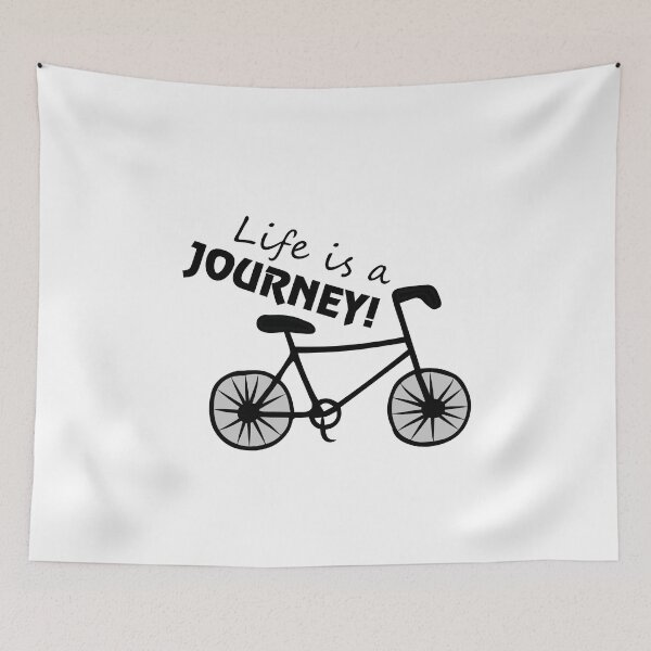 Item preview, Life is a journey designed and sold by orangedesigns49.