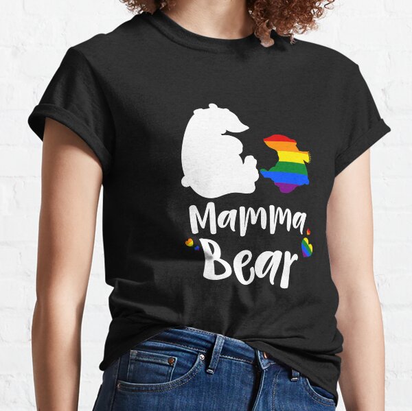 mama bear rainbow shirt