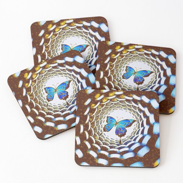 Item preview, Butterfly flying into a portal designed and sold by helenkaiy.
