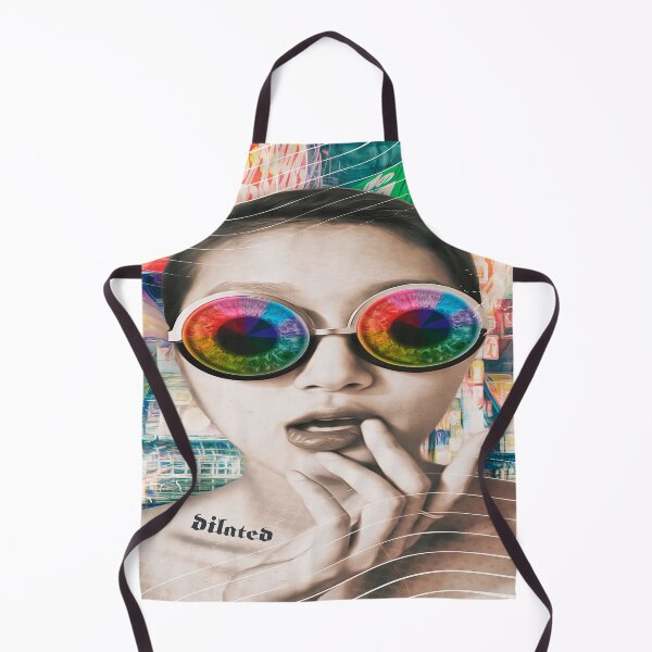Item preview, Dilated Trippy Psychedelic Rave Girl designed and sold by kandycoded.