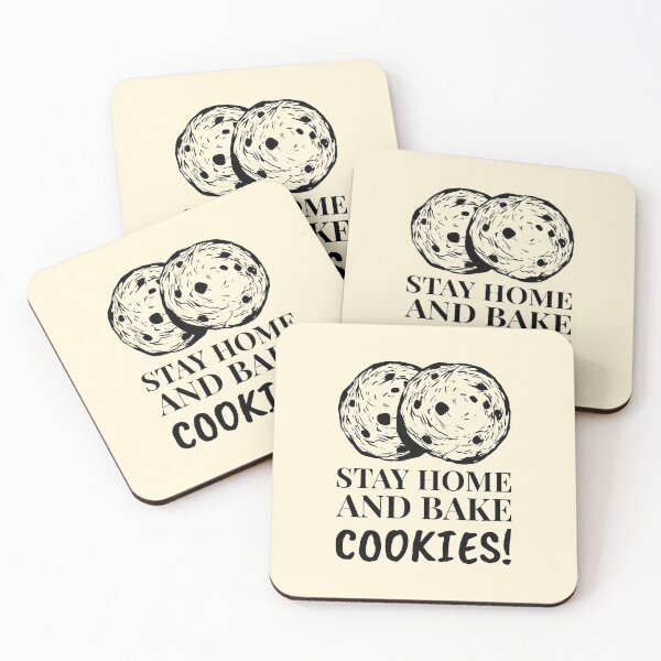 Item preview, Stay Home And Bake Cookies designed and sold by Telle Garcia.