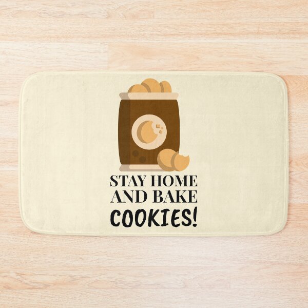 Item preview, Stay Home And Bake Cookies Jar designed and sold by Telle Garcia.