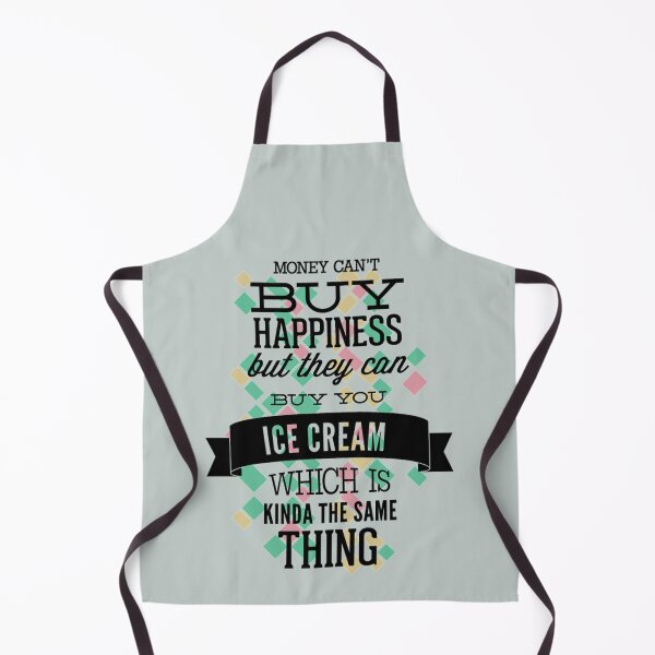 Item preview, Money can't buy happiness, but they can buy ice cream - Funny ice cream lover Gift designed and sold by Teenation9.