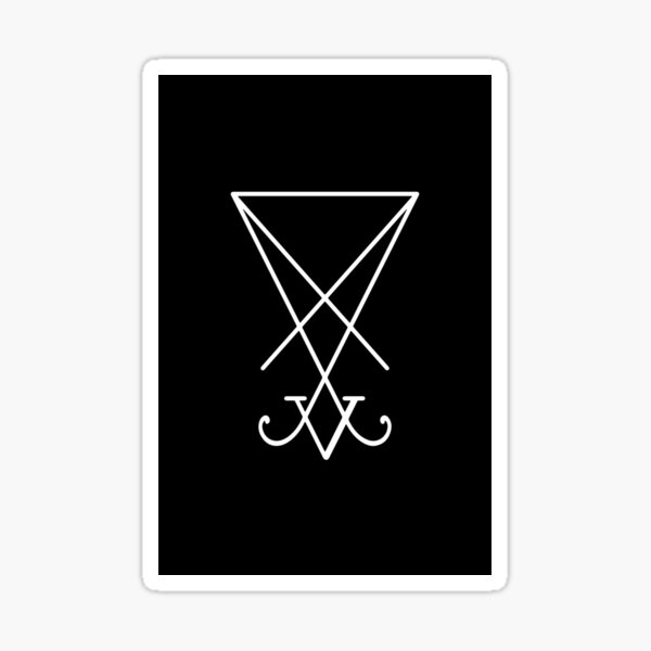Lucifer Sigil Stickers for Sale