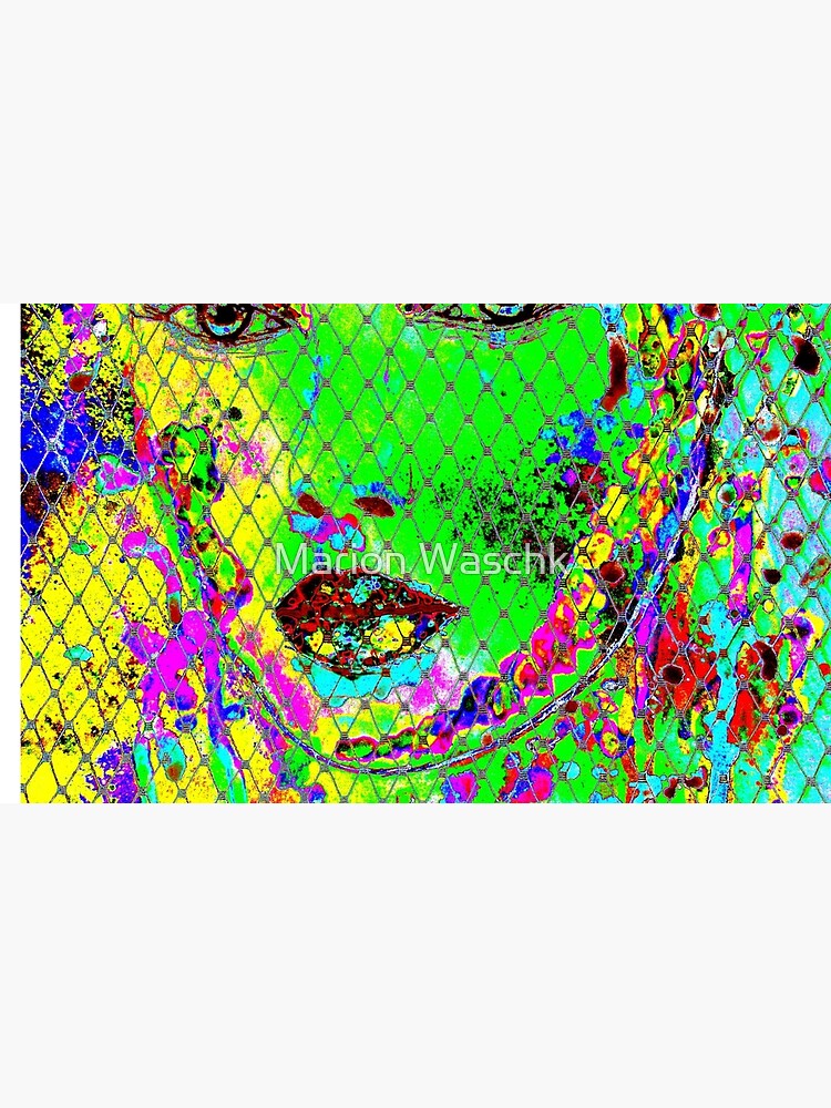 geheimnisvolle Schönheit I - mysterious beauty I - psychodelic-mw art von mwart