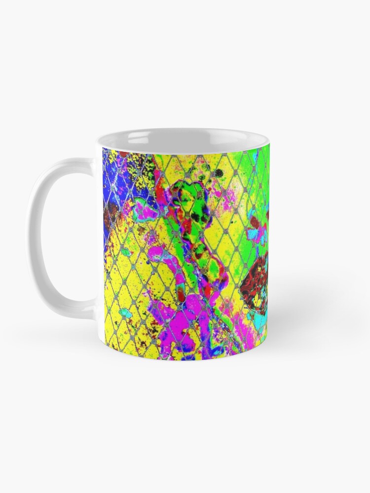 Alternative Ansicht von geheimnisvolle Schönheit I - mysterious beauty I - psychodelic-mw art Tasse