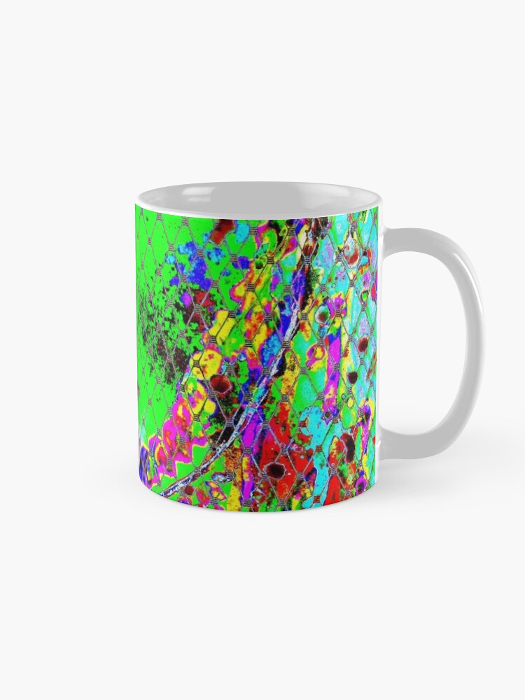 Alternative Ansicht von geheimnisvolle Schönheit I - mysterious beauty I - psychodelic-mw art Tasse
