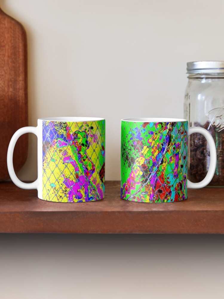 Alternative Ansicht von geheimnisvolle Schönheit I - mysterious beauty I - psychodelic-mw art Tasse