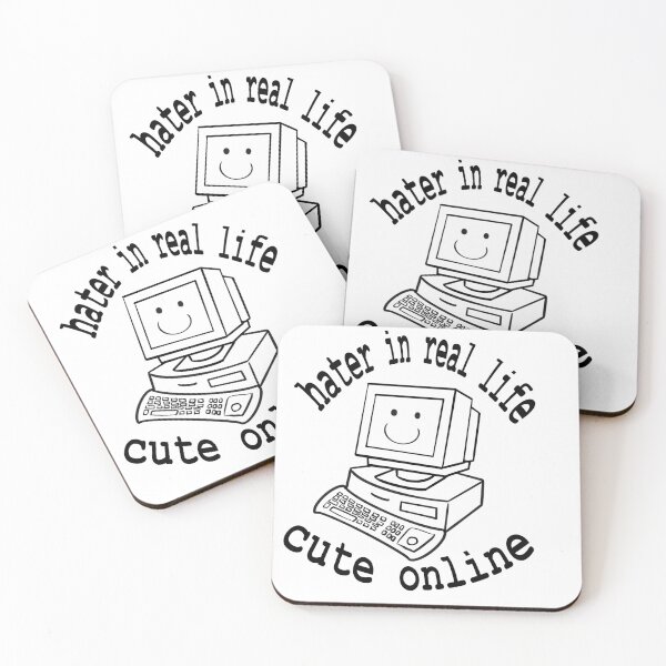 Item preview, Hater in real life, cute online - geek life designed and sold by NomiBee.
