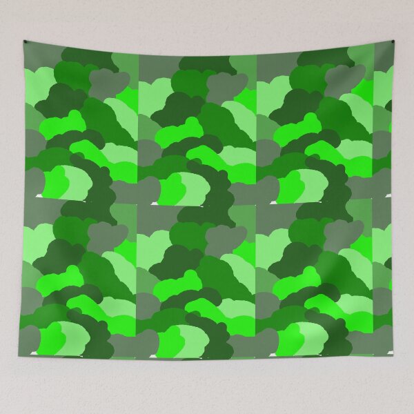 Item preview, Broccoli Camo designed and sold by Enid Guinn.