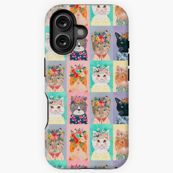 Artikel-Vorschau von Katzenland Süße Katzen mit Blumenkronen, designt und verkauft von MiaCharro.