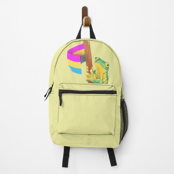 Item preview, Frog Says Pansexual Rights! designed and sold by Lamasia Creations.
