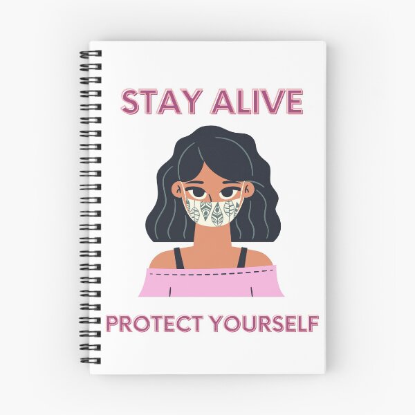 Item preview, Stay Alive, Protect Yourself! designed and sold by Makeni Theophilus.