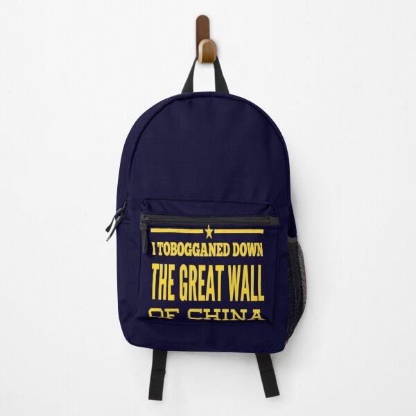 Item preview, I Tobogganed Down The Great Wall Of China designed and sold by madtoyman.