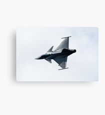 Euro Fighter Takes The Strain Canvas Print